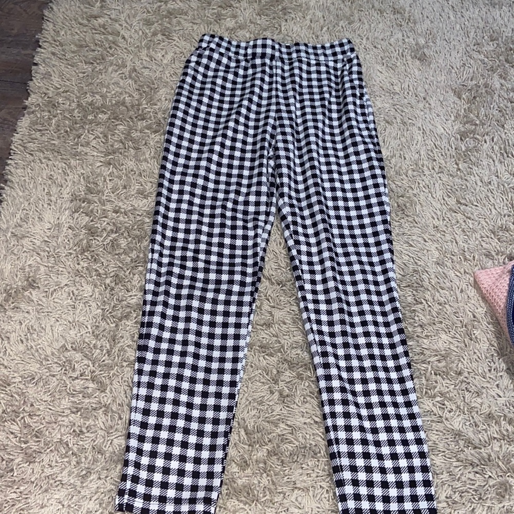 Shein checkered pants